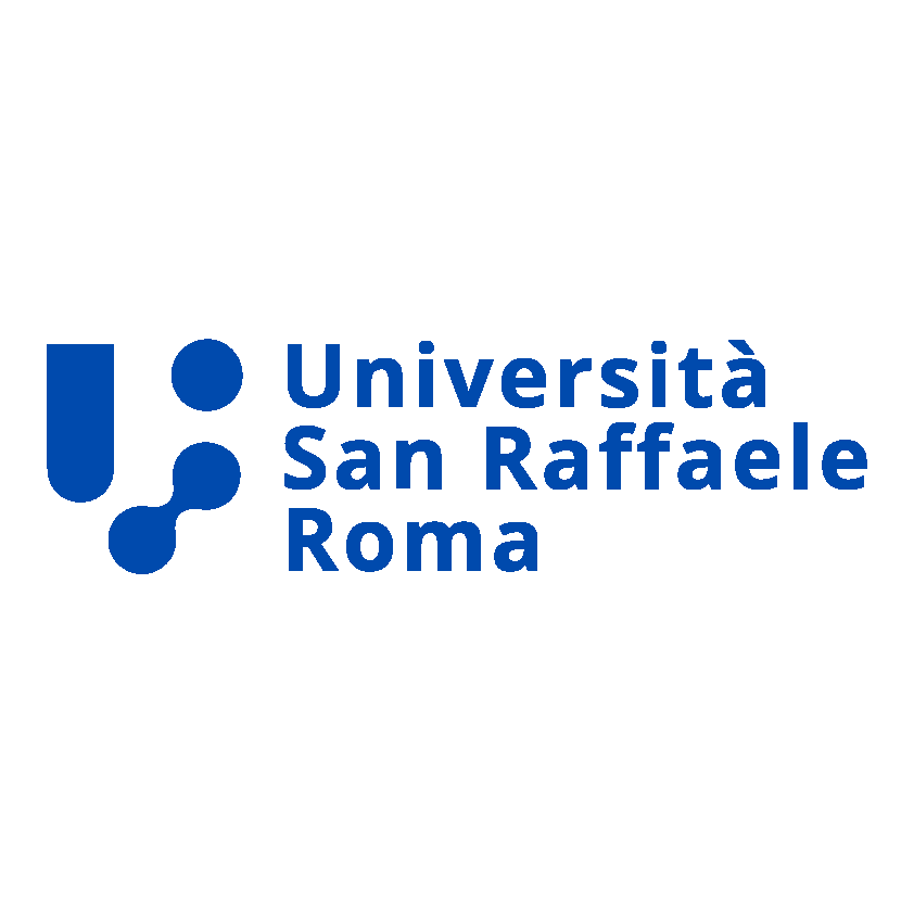 logo san raffaele - blu cobalto